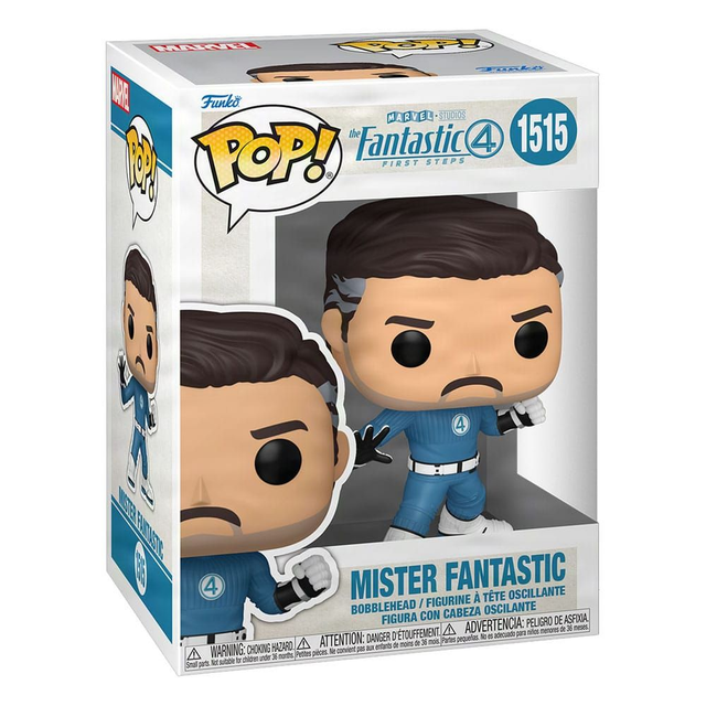 Funko - The Fantastic Four: First Steps Mister Fantastic 9 cm POP!