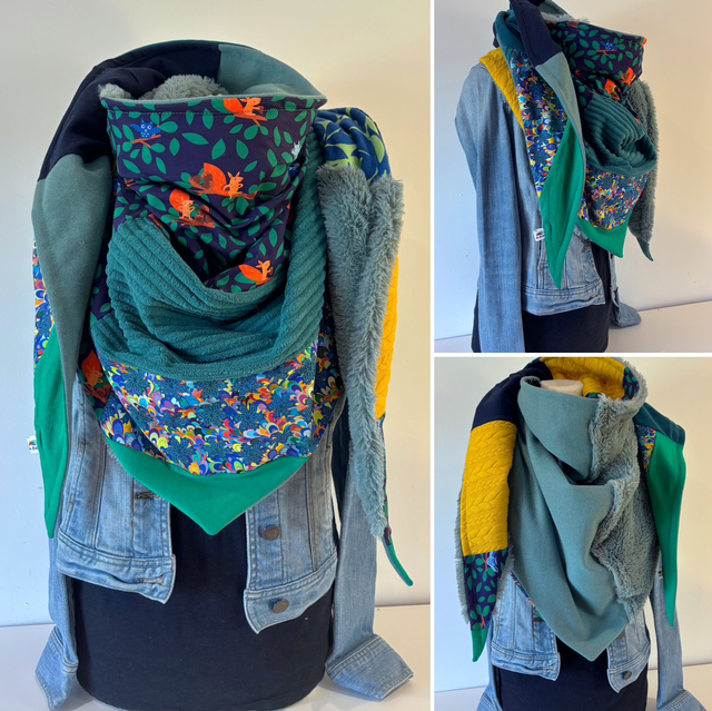 Maxi Chèche E316 Patchwork double Été