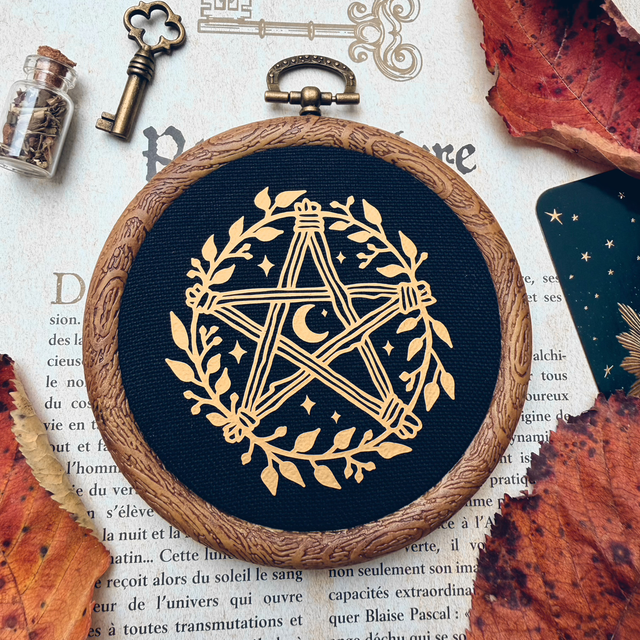 Cadre déco - Protection pentacle