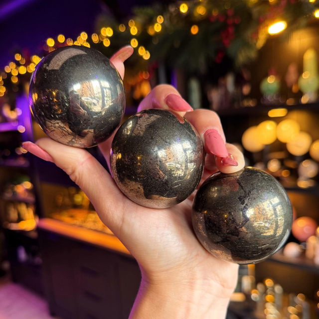 Pyrite Sphere