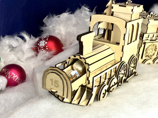 Train de l’Avent personnalisable