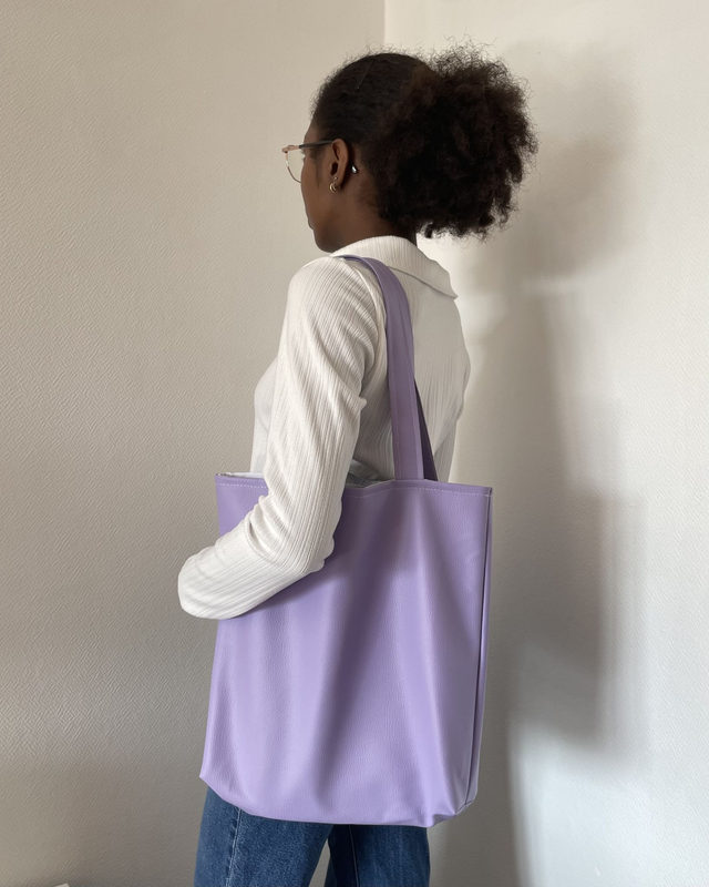 Tote bag lilas