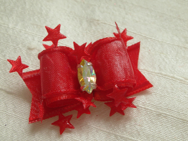 Noeud pour chien fantaisie-Noel-Etoiles