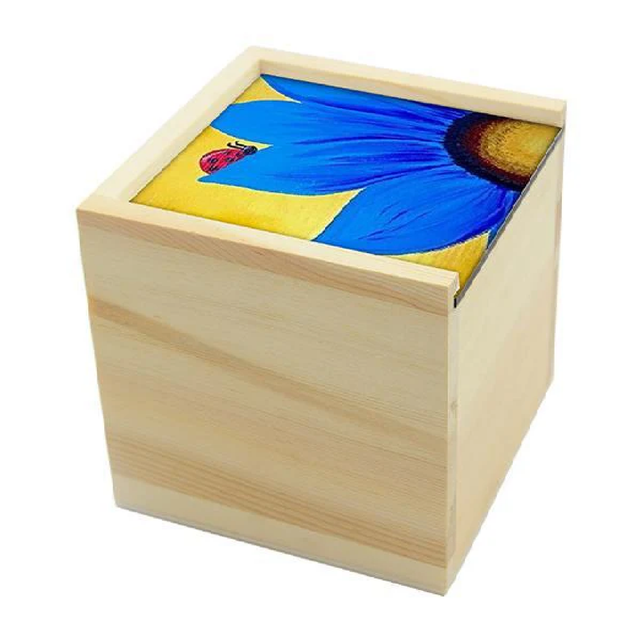 MDF Storage trinket Box (10x10x10cm)