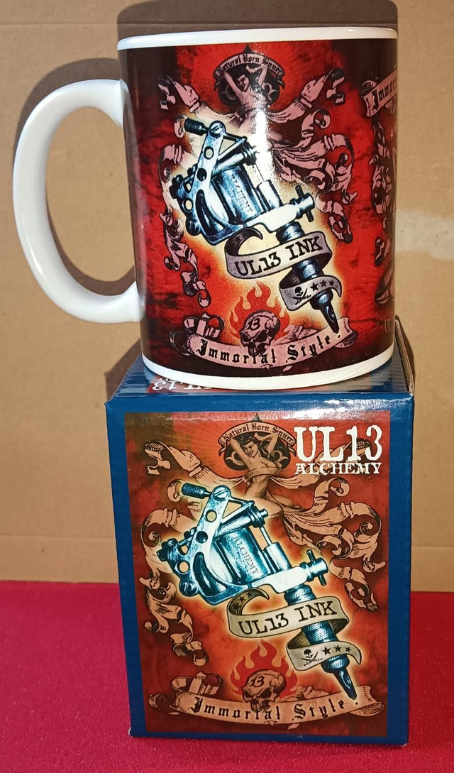 UL13 Alchemy Tattoo Immortal Style Mug.