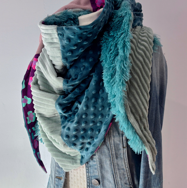 Maxi Chèche Double Patchwork 329