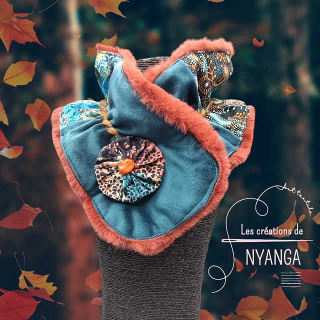 Cache cou chaud et coloré - Modèle unique