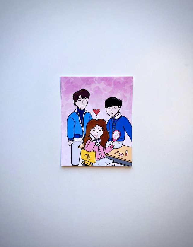 Illustration K-drama True Beauty