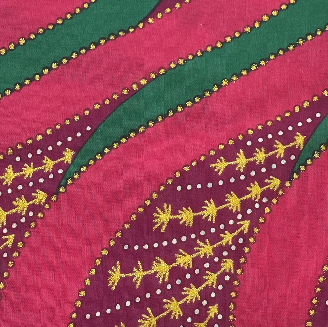 Wax Calcutta 1m80 Coton Pailleté 