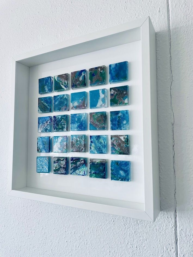 Broken Planet - Glas Schildering