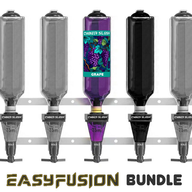 CyberSlush EasyFusion Grape Refill Bundle