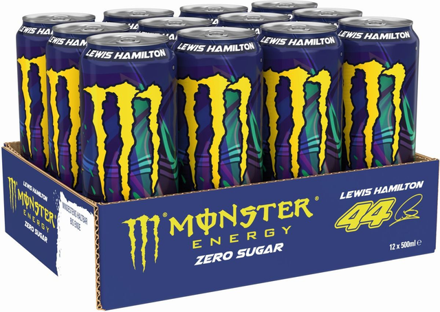 DPG Monster Energy Lewis Hamilton Zero Sugar Ds. 0,5l (12 x 0,5 L)