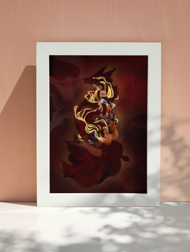 Ilustración chico ninja