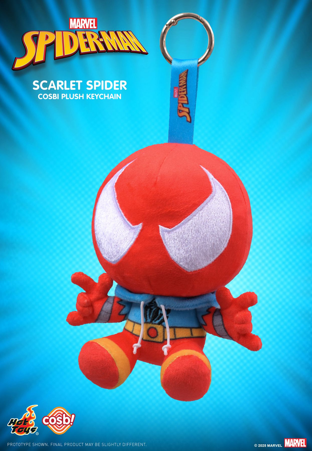 Hottoys: Cosbi! - Spider Man Plushie Keychain