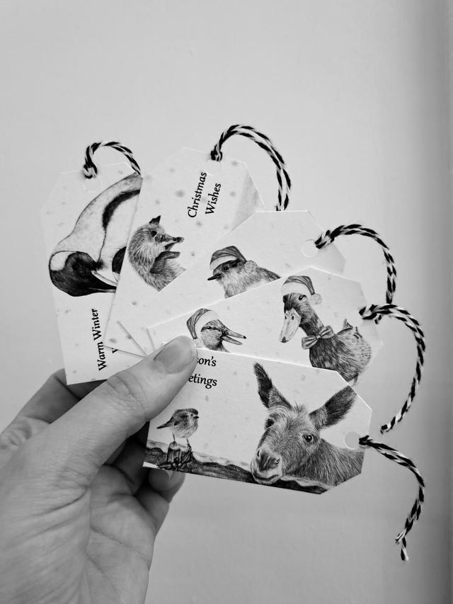 5 Christmas Gift Tags 