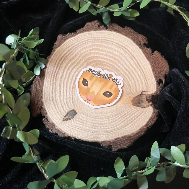 Sticker Gato // meperd0n as