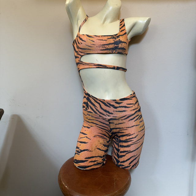 8181035 Jumpsuit Hotpants Tiger 