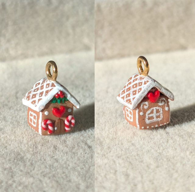 Charm maison en pain d'épices