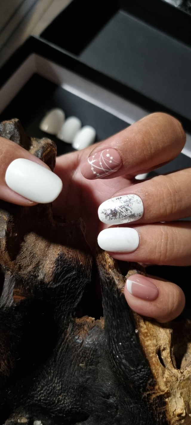 Wedding White oval XS 