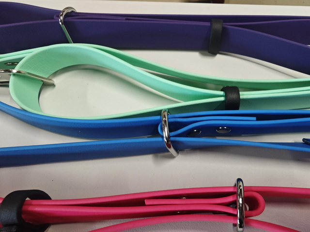 Ceinture biothane voiture chien Réglable