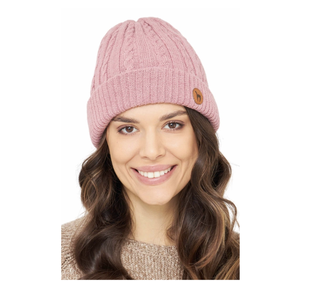 SUAVE Alpakamütze – Rosa