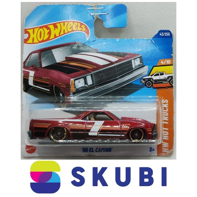 1980 El Camino - Hot Wheels 43/250 - HW Hot Tracks 4/10