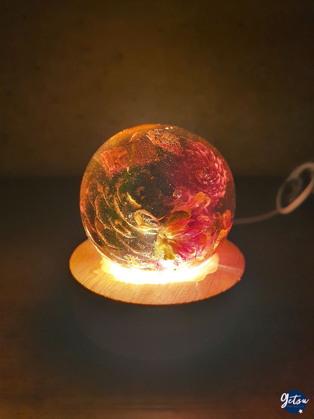 Veilleuse pomme de pin