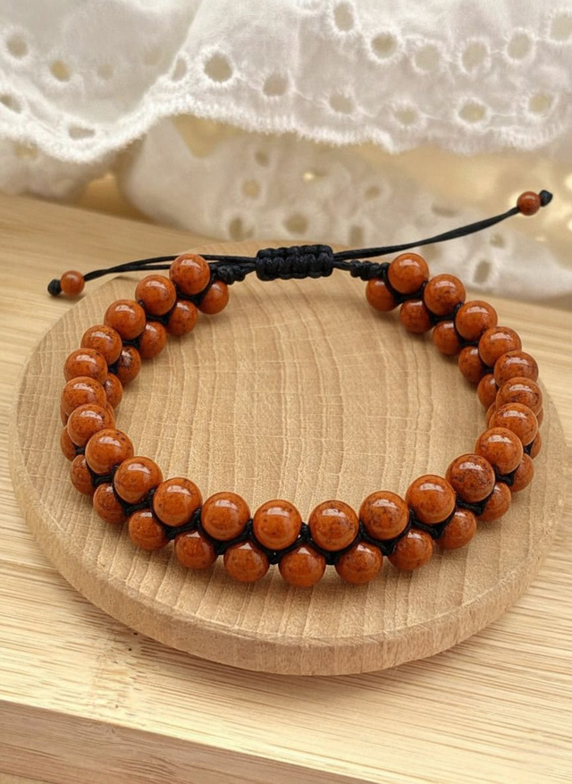 Bracelets en cornaline taille femme