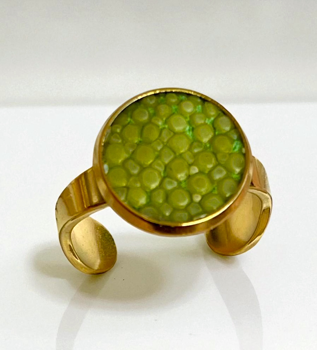 Bague Simple Verte