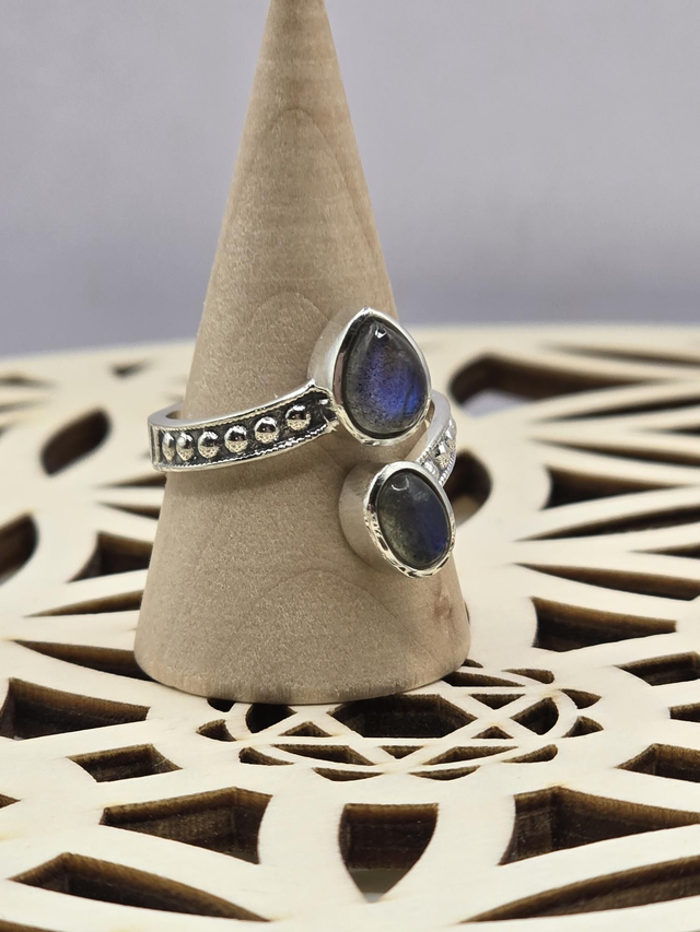Bague Argent 925 et Labradorite 