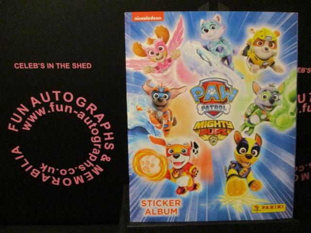 Paw Patrol Mighty Pups Original Empty Sticker Book