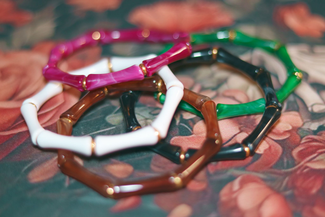 Bangles • Bambou acrylique