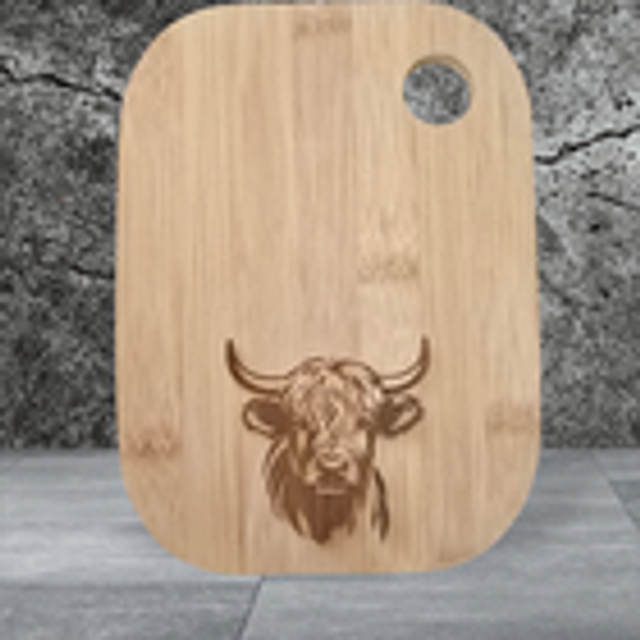 Chopping Board - Highland Cow
