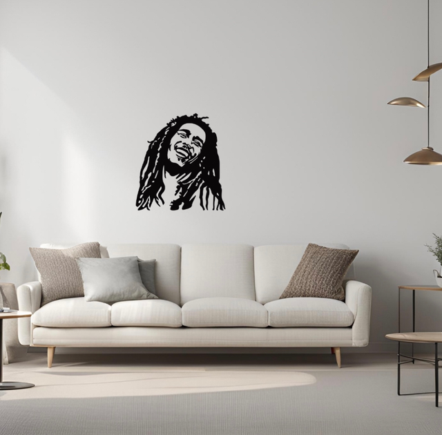 Bob marley (43x39cm) 