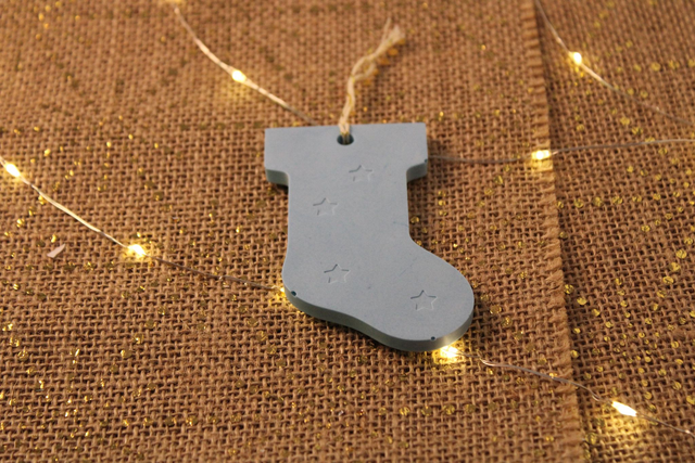 Les suspensions chaussette de Noël