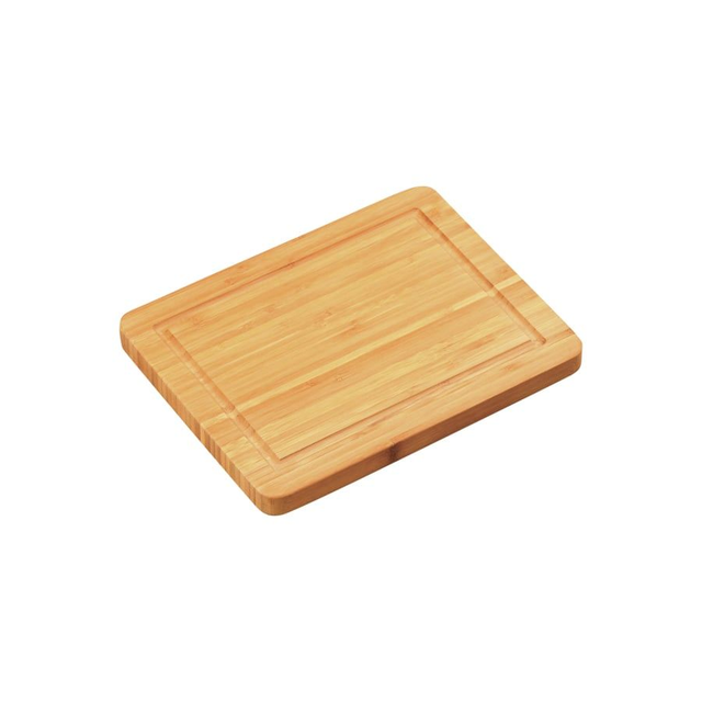 Nachhaltiges Schneidebrett – FSC®-zertifizierter Bambus mit Saftrille 26,5 x 20,5 x 1,9 cm