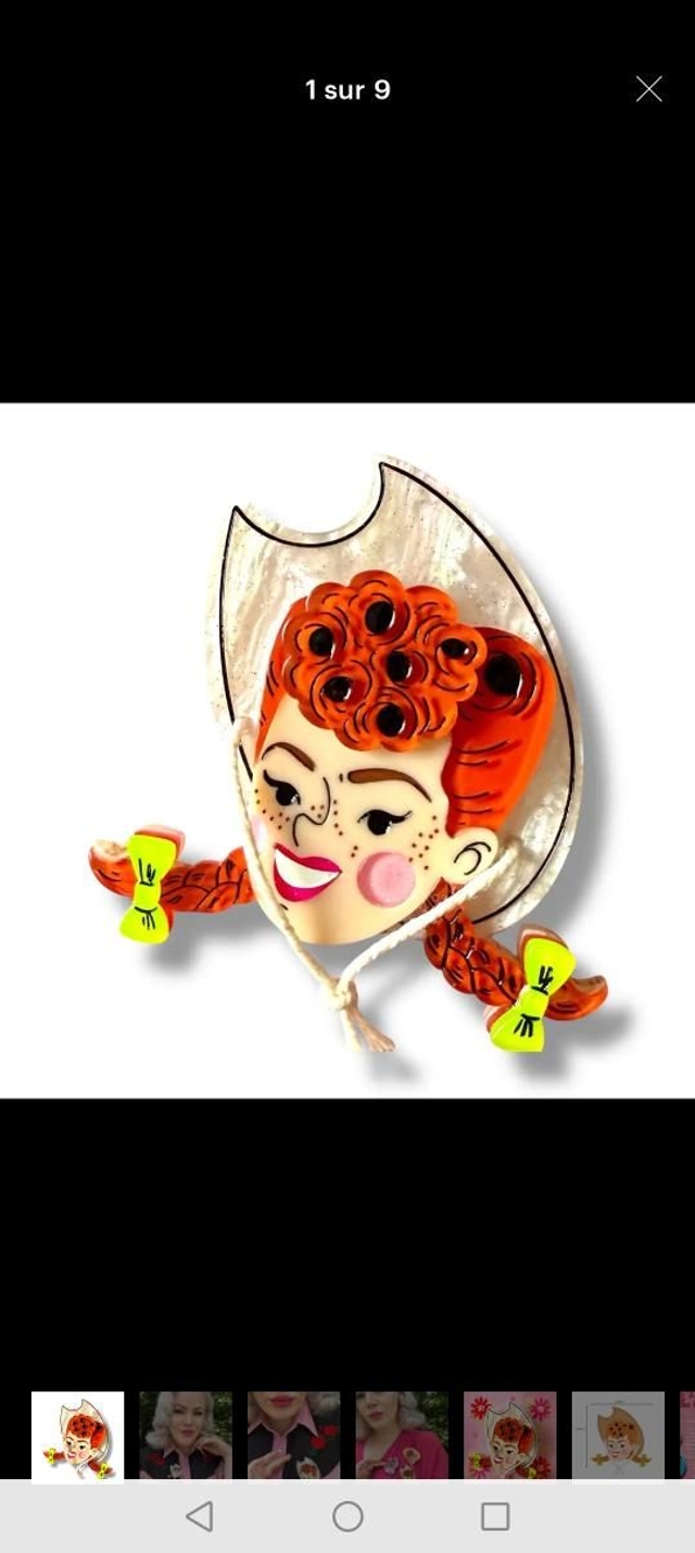 Broche Cowgirl 