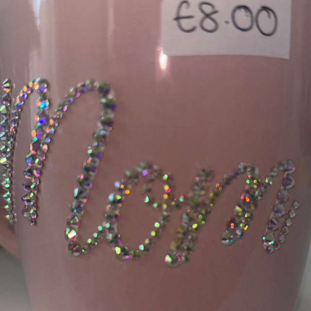 Diamante mug