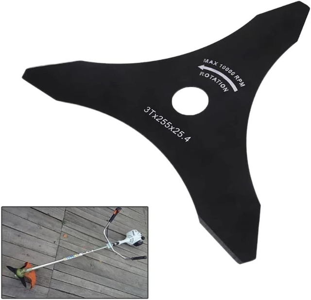 Lame de Débroussailleuse, Couteau à 3 Dents