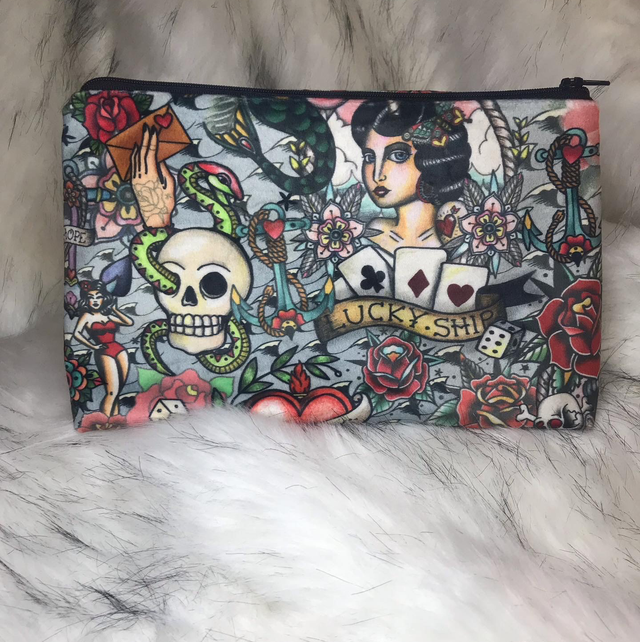 Handmade "Sea girl" large bag