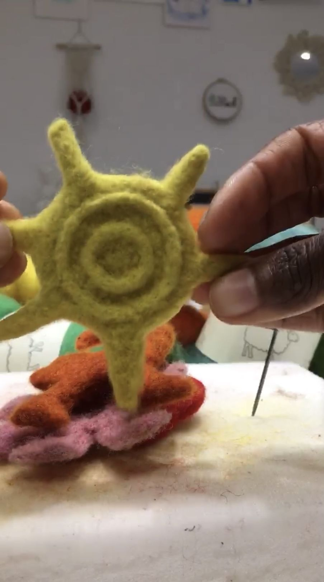 Feutre à l’aiguille objets