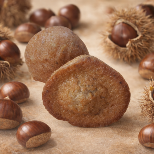 Madeleines châtaigne