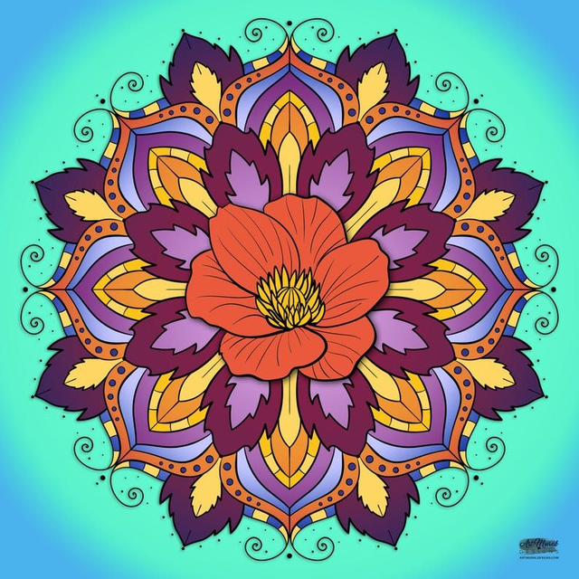 Harmonie Océane : Mandala Énergie Tranquille