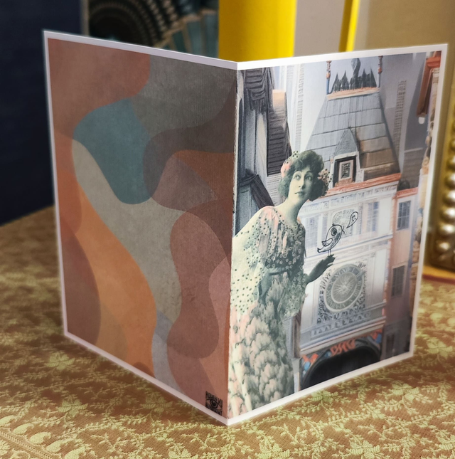 La femme et l&#039;oiseau