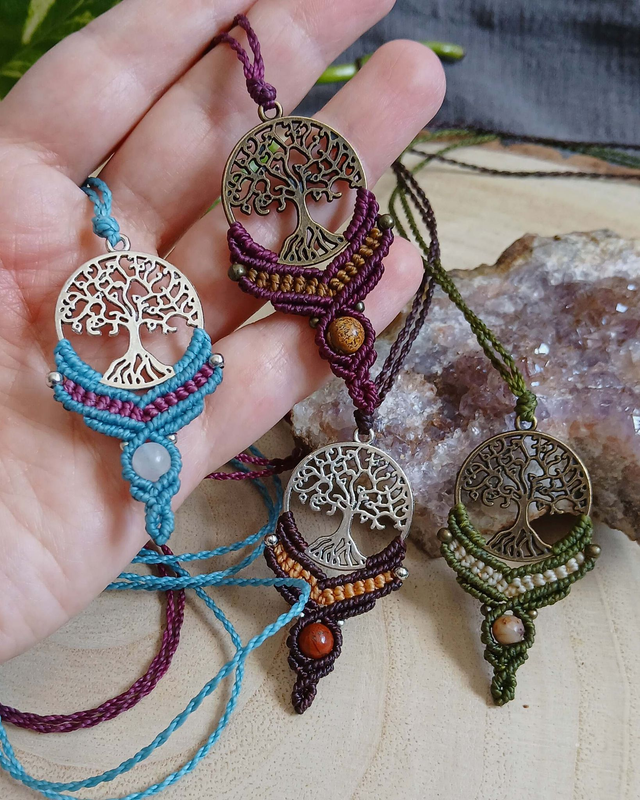 Colares Personalizáveis Árvore da Vida