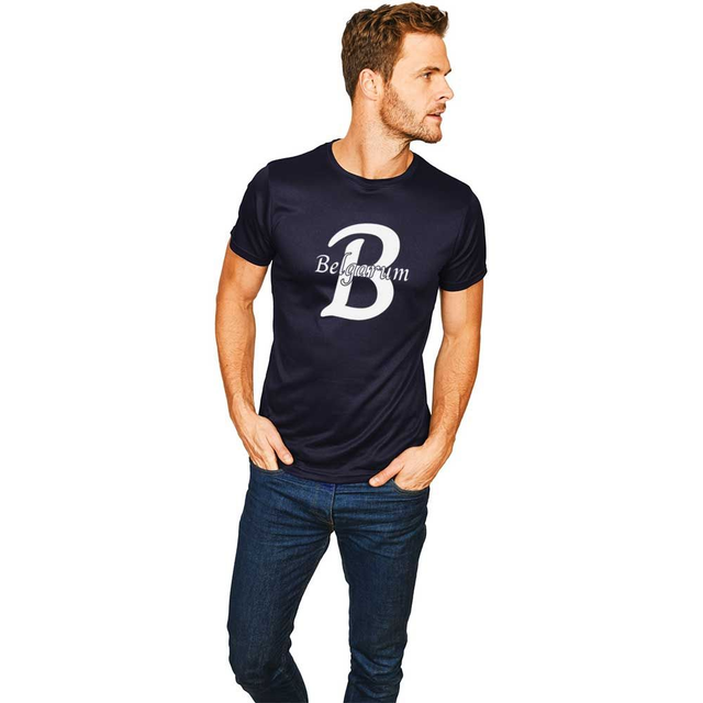 Belgarum Casual Tech T-Shirt, Navy