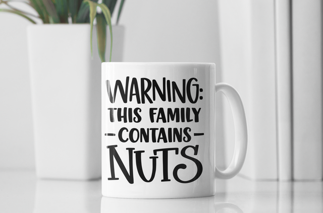 Contains Nuts Mug