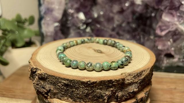 Bracelet TURQUOISE AFRICAINE 4mm