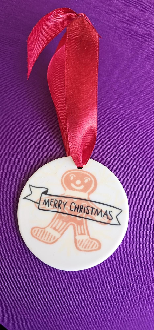 Gingerbread Person Christmas Decoration 