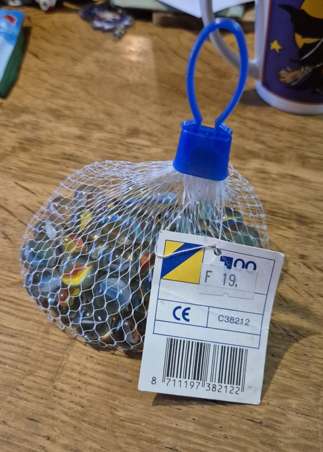 Sac de billes en verre